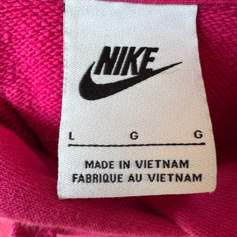 Nike Fuchsia Pullover Hoodie - Picture 6 of 6